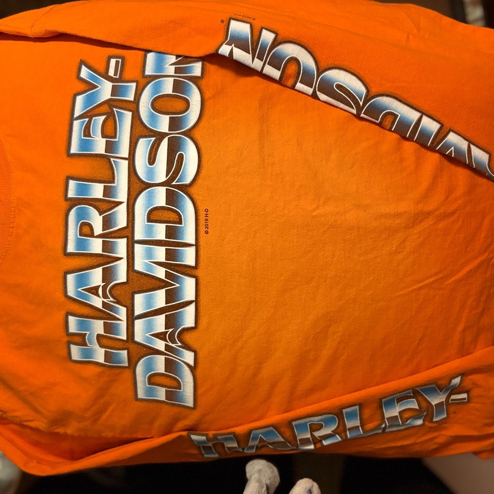 Harley-Davidson Orange T-Shirt
